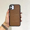 Fashion Designer Phone Cases for iphone 14 14Pro 14Plus 14ProMax 13 12 11 Pro X XS XR Xsmax High-grade Leather TPU Shockproof PhoneCover case