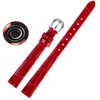 Новый ретро стиль универсальные маленькие кожаные часы леди леди ремешок бамбуковый браслет черный красный синий 6 мм 8 мм 10 мм браслет H0915