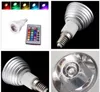 LED-RGB-Glühbirne, 3 W, 16 Farbwechsel, 3 W, LED-Strahler, RGB-LED-Glühbirne, E27, GU10, E14, GU5.3, mit 24-Tasten-Fernbedienung