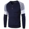 ZOGAA Automne Hiver Hommes Pull Slim Knitwear Casual O-Cou Hommes Plaine Manches Longues Coton Sweatears Pull Jumper Tops 210909