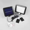 LED Solar Power Street Light Pir Motion Sensor Vägglampa Utomhus Spotlight För Hem Garden Park Säkerhet nödljus