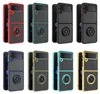 For Samsung Z Flip 5 3 4 5G Skin Feel Cover Ring Holder Kickstand Shockproof Phone Case Protect Camera Thin Hard Shell