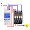 85-265V 16A Switch Programmable Time Interrupteur 3-en-1 Calendrier corporel de l'appareil avec minute des fonctions d'impulsion et de compte à rebours