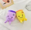 Cartoon Jesień Mleko Herbata Cup Plush Lalka Wisiorek Brelok Cute Plecak Ornament Dekoracyjne Lalki