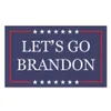 NEWNew Vamos Brandon Trump Bandeira Eleitoral Dupla Face Bandeiras Presidenciais 150*90cm RRB11652