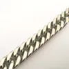 18-40 inch Silver 15mm Polished Men's Cuban Curb Franco Link Chain Necklace Stainless Steel Hip Hop Huge Heavy Thick Costume 306K