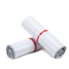 100 pezzi Lot White Plastic Plasticel Posibine Courier Borse Poly Express Pacchetto auto adesivo merci Pacchi SAGGIO SUGGERIMENTO241Q5279918