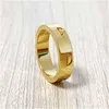 Steel Love Ring Gold Gold Sier Rose Wedding Cand Rings for Women Engagement Men Whlol Jewelry Box Ship242J