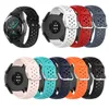 Soft Sports Silicone Watch Strap Substituição de pulso de substituição para Huawei Huami Samsung Smart Wriststrap Anti-off Pulseira 20mm 22mm