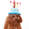 القطط الكلاب عيد ميلاد قبعة الحيوانات الأليفة الصوف الحفلة CAP CAP GROOMING الحجم الحرة الأزياء القط