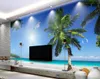النمط الأوروبي للماء خلفيات لغرفة النوم جميلة مشهد خلفية الجدار الديكور خلفيات جدارية 3D