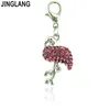 Vendre la mode Floating Charm Alloy Homster fermoir Rhingestone Mix Flamingo Charms Pendants Jewelry Accessories197K