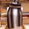 bufandas diseñador Hombre bufanda de cachemira de invierno de gama alta suave diseño grueso lana Pashmina chal Bufandas rayas a cuadros pañuelo moda para hombres y mujeres abrigos 85EH