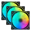 Coolmoon 12CM RGB Computer حالة تبريد مروحة هادئة الشاسيه الكمبيوتر تبريد ل CPU - 1PC