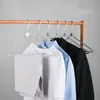 1pc Portable Foldable Hanger Aluminum Alloy Clothes Rack for Travel Household Dormitory Coat Hangers Folding Hangers 1478 T2