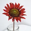 10Pcs Single Branch Sunflower Silk Flowers Home Decoration Wedding Background Photography Props Floral Fake Flowers Bouquet