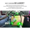 3 In1 Cryolipolysy Cryroterapia EMS Tecnologia emagrecimento 6D Lipo Laser Laser Luz Verde Máquina Corporal Forma Fat Remoção Equipamento