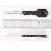 سكاكين صغيرة قابلة للطي 6 ألوان مفتاح الشكل متعدد الوظائف سكاكين أدوات تقطيع الفاكهة في الهواء الطلق سكاكين صابر سويس للدفاع عن النفس ؛ ترس أداة EDC الطول الإجمالي 12.5 سم