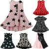 2020 Summer Girls Robe Fête Princess Robes Bébé Gril Vêtements Enfants Robe De Mode Brand Enfants Costume Impression Q0716