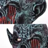 Full Face Latex Halloween Party Masks No Mouth Monster Horror Mask Headgear Halloween Cosplay Costume Props