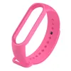 Voor xiaomi mi band 3/4/5/6 riem kleurrijke siliconen vervanging armband accessoires