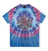 T-shirt da uomo Tie Dye Fashion T-shirt a maniche corte stampate divertenti T-shirt Hip Hop da donna da uomo taglia S-XL