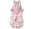 Haustier Hund Kleidung Gedruckt Prinzessin Kleid Kleine Hunde Floral Party Rock Welpen Outfits Liefert 2 Farben Optional BT1147