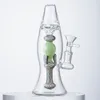 Bong en verre d'eau claire avec lampe à lave Narguilés Dab Rigs Conduites d'eau Plate-forme pétrolière Accessoires pour fumer XL-LX3