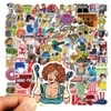 1050100PCS CARTOONES DE MODE COOL Stickers Sticker Skateboard Imperping Skateboard Motorcycle Suitcase Graffiti DIY Sticker Kid Toy30101029226