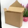 Geschenkpapier, 100 Stück/Lot, braune Kraftboxen, 20 x 15 x 6 cm, leere Box, Verpackungspapier für Schmuck/Geschenke/Handtuch/Süßigkeiten/Buch/Spielzeug/Kosmetik