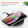 Newest 10W Fast Qi k8 Wireless Charger For iPhone 13 12 Pro Xs Max X Xr Charging Pad Universal Phone chargers