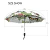 Ombrello a farfalla completamente automatico tre fiori pieghevoli donna bambini ombrellone parapioggia Guarda Chuva Paragua 210721