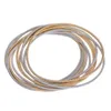 J60e filo retrattile in acciaio al carbonio con molla a spirale per bracciale stringa bobina impilabile fai da te