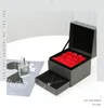 Party Favor Sztuczne Róże Romantyczny Walentynki Ślubne Dni Matki Festiwal Kreatywny Wysokiej Grade Prezent Rose Soap Flower Jewelry Box Set BH1277 BC