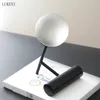 Modern Light Luxury Home Iron Crystal Ball Model Living Room Desktop Decoration Small Ornaments 210414