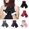 Fingerless Gloves 2021 Ly Fashion Casual Girls Women Ladies Hand Wrist Winter Hanging Neck Thicken Warm Sport Free #D