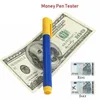 Gelpennor 5 st / set Vattenbaserad förfalskning Pen Pengar Bill Tester Detektor Marker Notera Bank E9D7