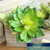 装飾的な花の花輪のマルチポイントスノーロータスグリーンシミュレーションホーム装飾の結婚式の植物の壁人工花1工場価格の専門のデザイン品質