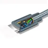 Câble Micro USB tressé en Nylon de Type C, charge rapide de 1M, avec durée de vie de 10000 courbures, pour téléphone intelligent Android