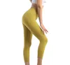 Mulheres leggings roupas yoga calças cortadas mulheres menina corredores lixar sensação nua correndo fitness calças esportivas de secagem rápida