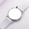 Polshorloges top merk womens horloges luxe quartz casual horloge vrouwen roestvrij stalen mesh riem ultra dunne wijzerplaat relogio masculino