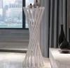 Vasos de chão de pé prateleira suculenta vaso de vaso de vaso de vaso de vaso de estante decoração de sala de estar de luxo 4 cor