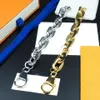 Новые 18K позолоченный браслет Miami Cuban Link Chain Mens ожерелья хип-хоп ожерелья ожерелья очаровательные браслеты ювелирные изделия аксессуары с Pochette Bijoux оптом