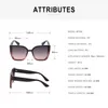 Occhiali da sole oversize Cat Eye donna 2021 moda occhiali da sole quadrati con montatura grande per uomo occhiali Cateye alla moda retrò