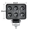 3-tums bil LED-arbetslampa 6 LED-lampor 18W Truck Flood Light 12V 24V för offroad traktorer SUV ATV båt jordbruk fordon vattentät