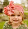 Children headbands kids hairbands South Korea velvet hair ribbon Amazon large bow baby headband child headdress direct sales