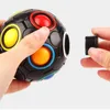 Party Gunst Bewortelen Toys Anti-Stress Rainbow Magic Ball Cube Voetbal Puzzel Volwassen ReliveF Stress Educatief Kleurleren Learning Kids Toy