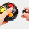 Party bevorzugt Figettenspielzeug Antistress Rainbow Magic Ball Würfel Fußball Puzzle Erwachsener Relive