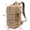 Outdoor Tactical Backpack Military Assault Pack Army Molle Bug Out Bag 1000D Nylon Daypack Rucksack Bag for Camping Hiking Y0721