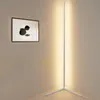 Lampy podłogowe Nordic RGB Lampa narożna Nowoczesny Prosty Dowód LED do Salon Sypialnia Atmosfera Stałych Ochowiowi Oprawy światła